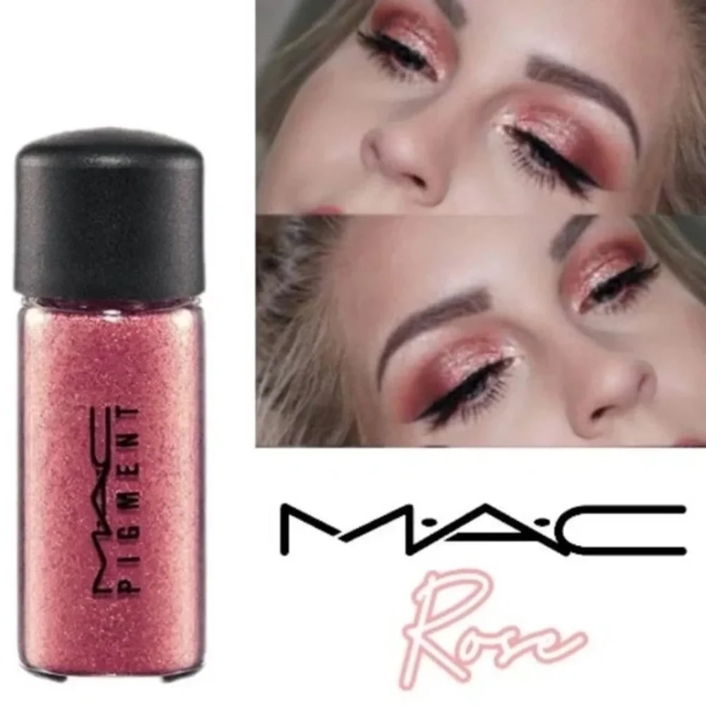 BRAND NEW MAC Cosmetics Rose Pink Copper sparkle pigment eyeshadow glitter FULL